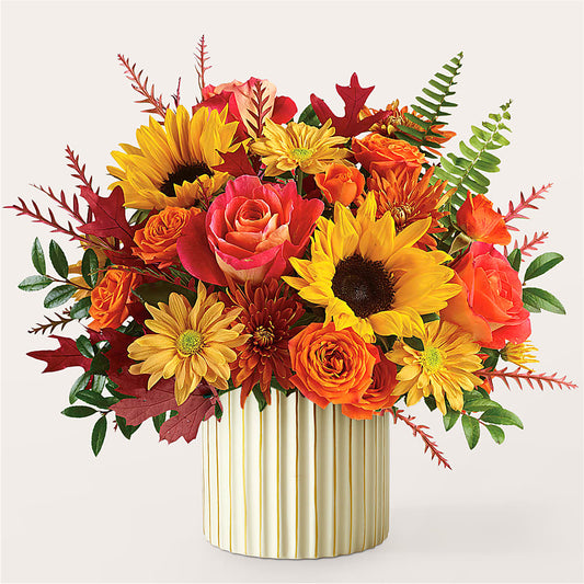 Fall Campfire Bouquet –  Rainbow Flower Shop, Huron SD