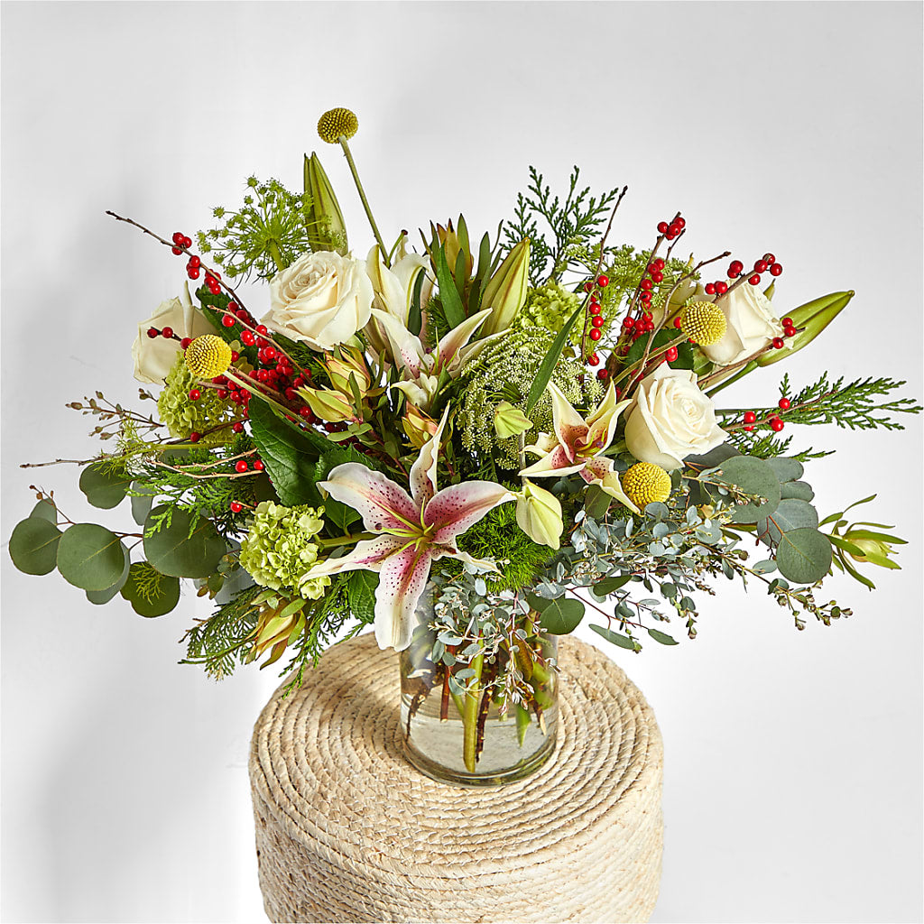 Berry & Bright Bouquet –  Rainbow Flower Shop, Huron SD