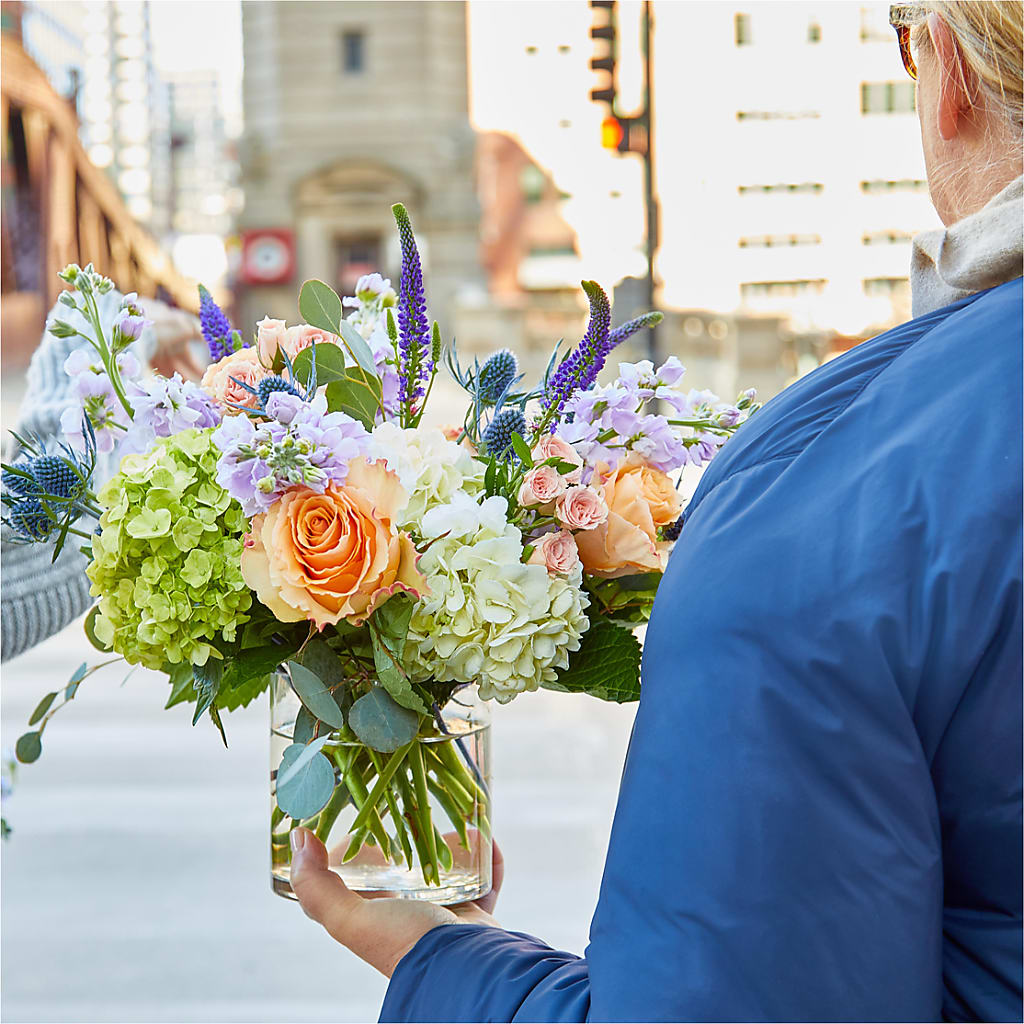 Porch Swing Bouquet –  Rainbow Flower Shop, Huron SD