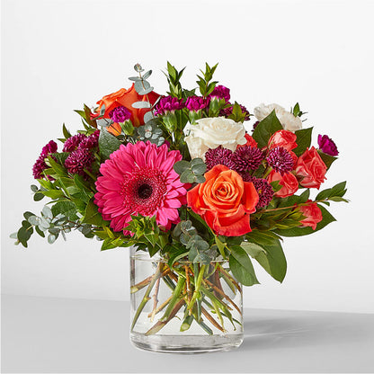 Smell the Roses Bouquet –  Rainbow Flower Shop, Huron SD