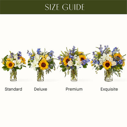 Wonderfully Sunny Bouquet –  Rainbow Flower Shop, Huron SD
