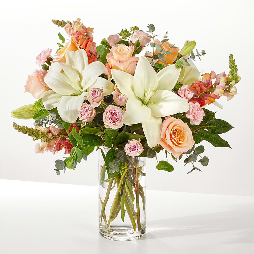 Grapefruit Splash Bouquet –  Rainbow Flower Shop, Huron SD