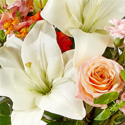 Grapefruit Splash Bouquet –  Rainbow Flower Shop, Huron SD