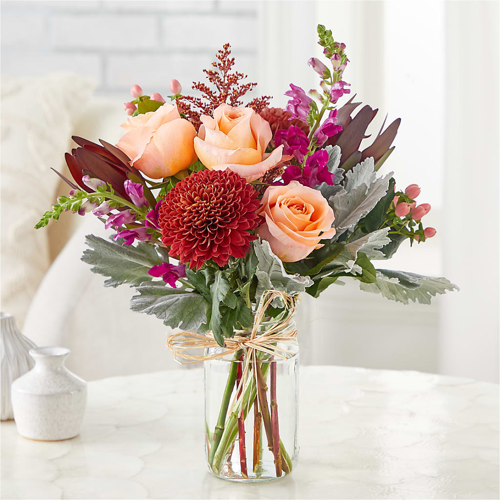 Moody Hues Bouquet –  Rainbow Flower Shop, Huron SD