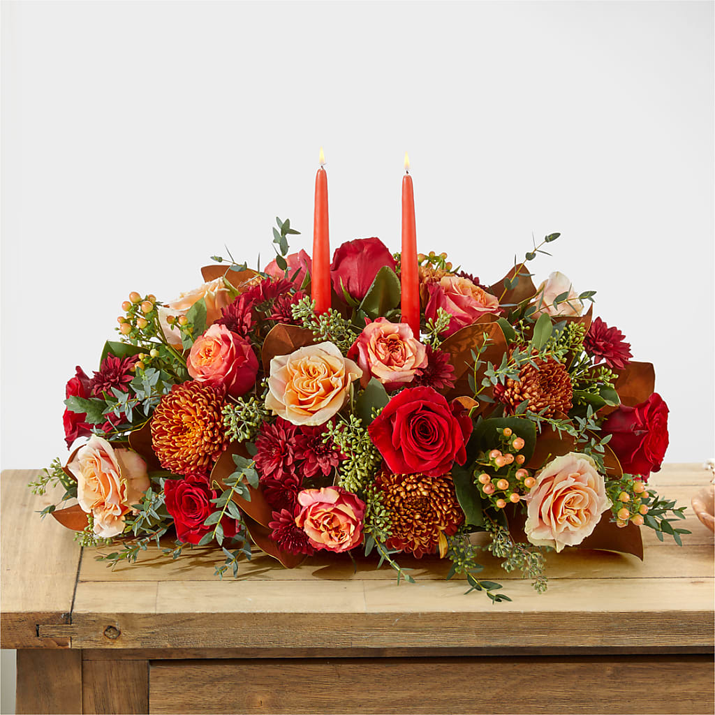 Gather Near Centerpiece –  Rainbow Flower Shop, Huron SD