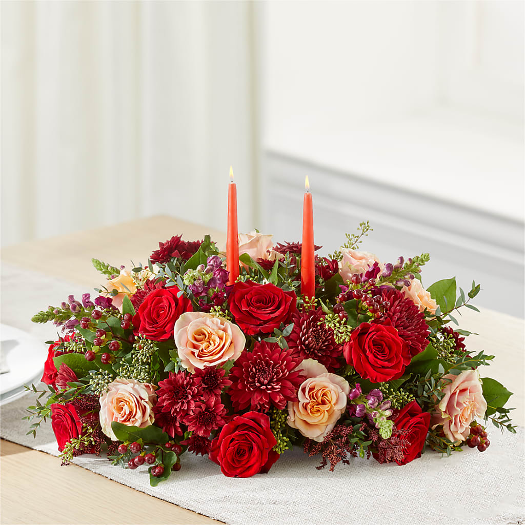 Most Thankful Centerpiece –  Rainbow Flower Shop, Huron SD