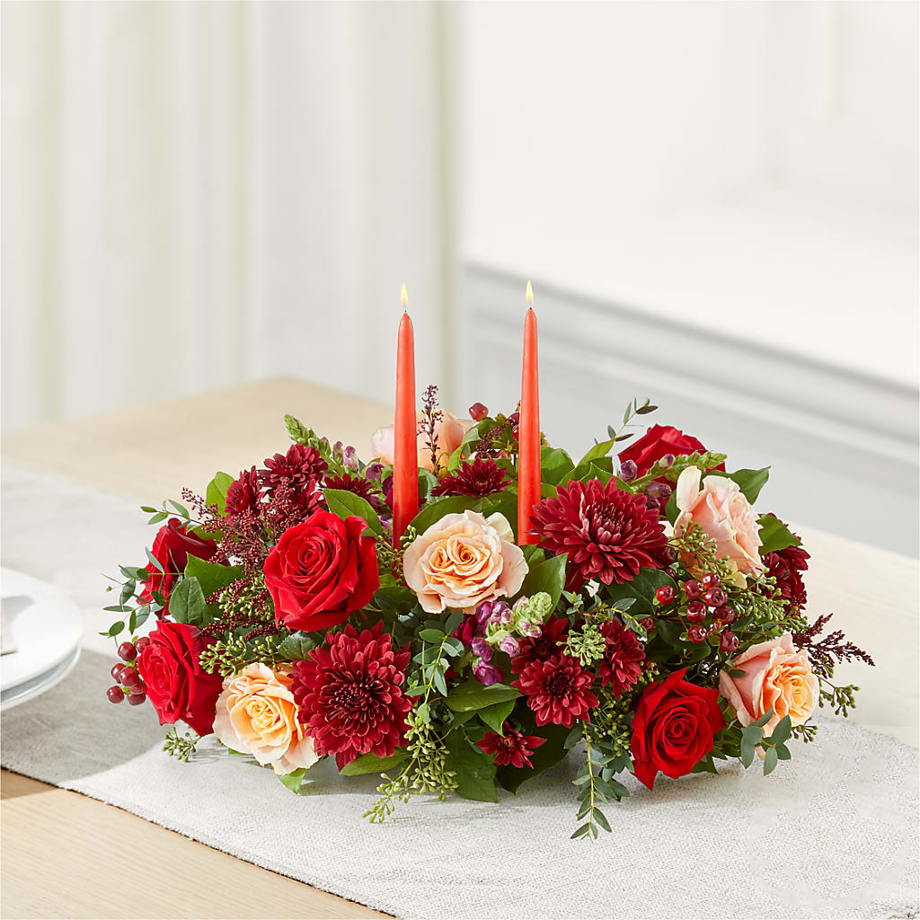 Most Thankful Centerpiece –  Rainbow Flower Shop, Huron SD