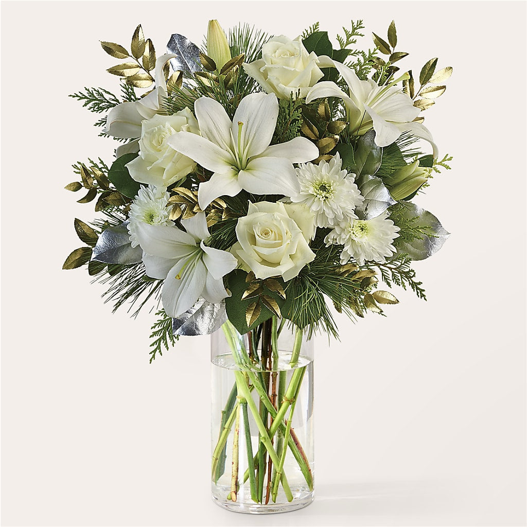 Wintry Mix Bouquet –  Rainbow Flower Shop, Huron SD